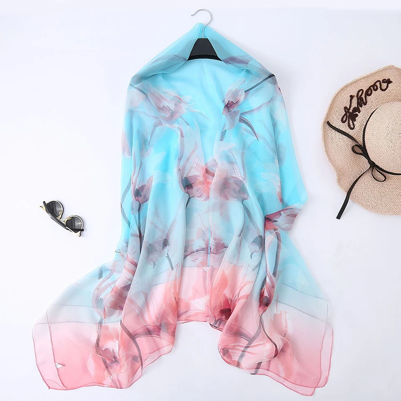 

Large Size 180*140cm Luxury Digital Black Letter Print Stole Female Summer Slik Scarf Women Poncho Scarves Wraps Bandana W1106