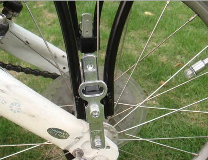 Задняя стойка для велосипеда West Biking регулируемая задняя багажная из сплава