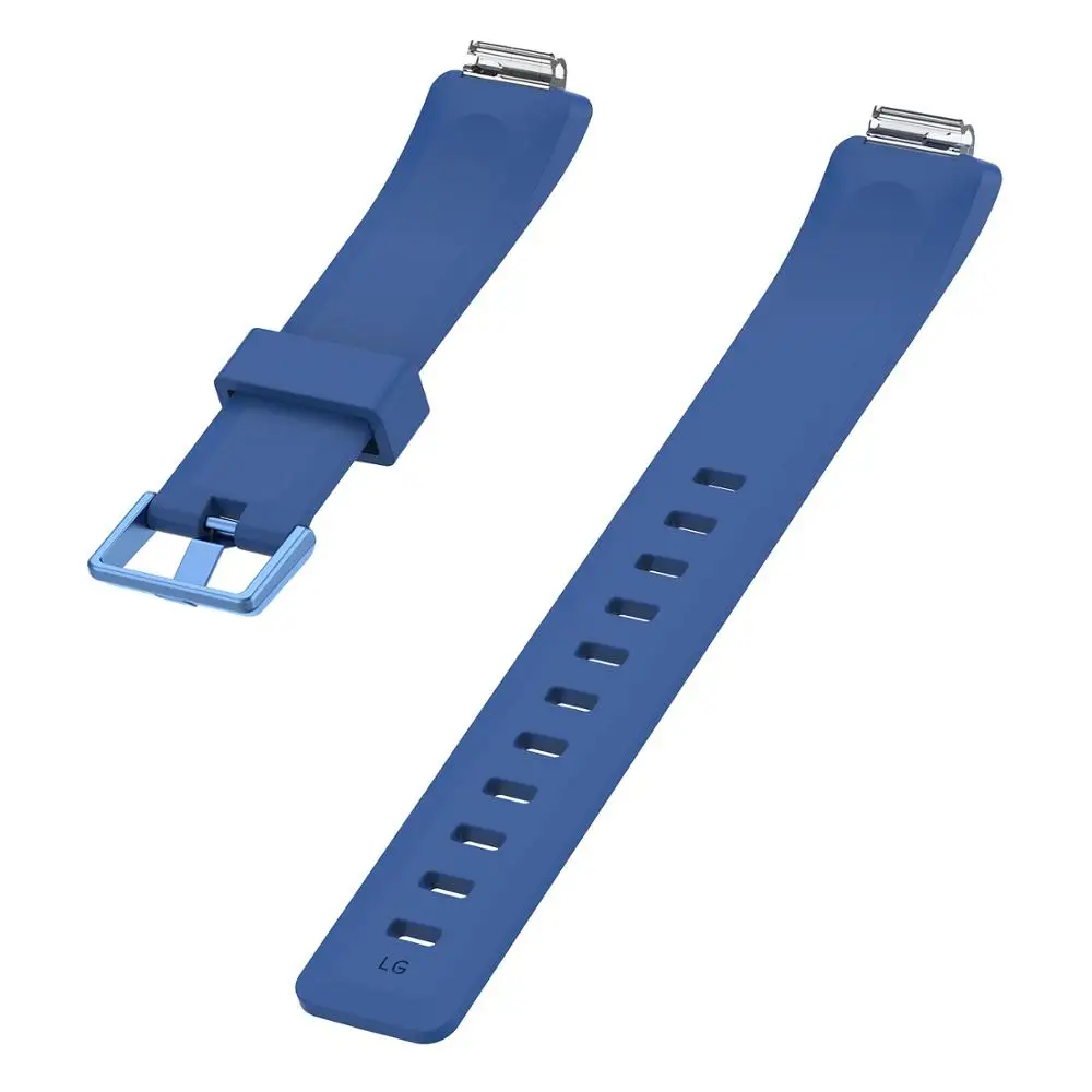 Dark Blue Силиконовый ремешок на запястье для Fitbit Inspire/Inspire HR трекер активности Замена для умных часов ремешок на запястье браслет - Цвет: Dark Blue