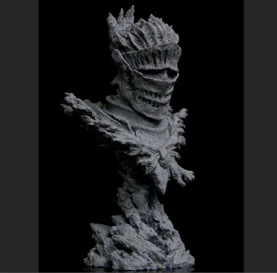 1/8 150 мм Смола Бюст строительный комплект пламя Охотник|resin bust|bust resinhunter hunter |