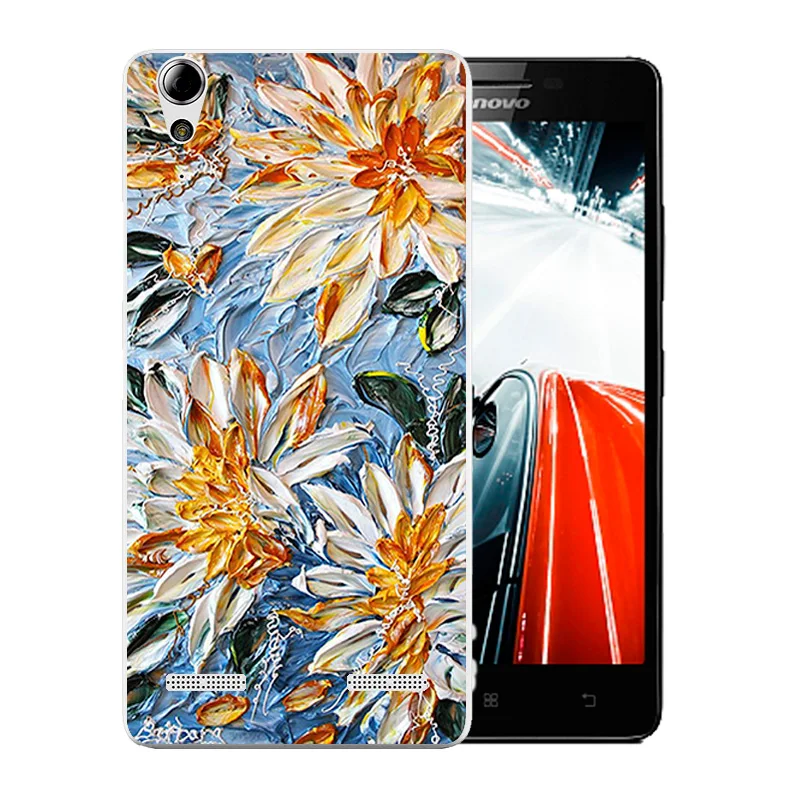 Мягкий силиконовый чехол с рисунком Ван Гога для телефона Lenovo A6010 и A6000 5 0 дюймов