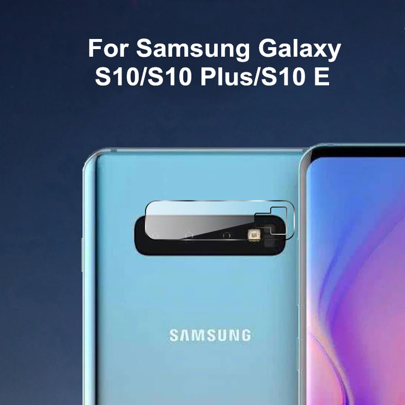CCDZ 2 шт назад Камера объектив закаленное Стекло для samsung Galaxy S10 плюс E защитная