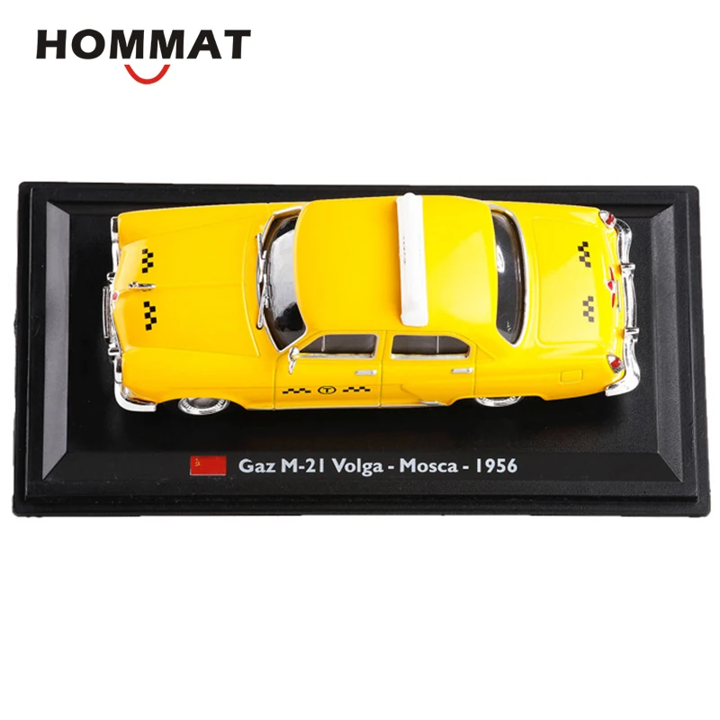 HOMMAT имитация 1:43 винтажная модель искусственного газа Volga 1956 Москва такси кабина