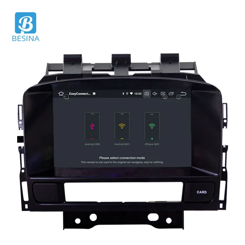 Besina Android 9,0 dvd-плеер для автомобиля Buick Verano Vauxhall Opel Astra J Мультимедиа gps Навигация стерео 2 Din Радио стерео