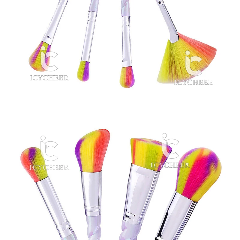 8 шт косметический набор кистей для макияжа Пудра Тени век губ Красочные кисти |