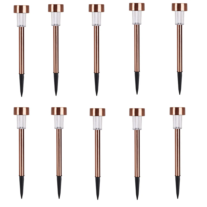 Весенний Ветер 10 шт.. Розово-золотой Стальной светодиодный светильник на