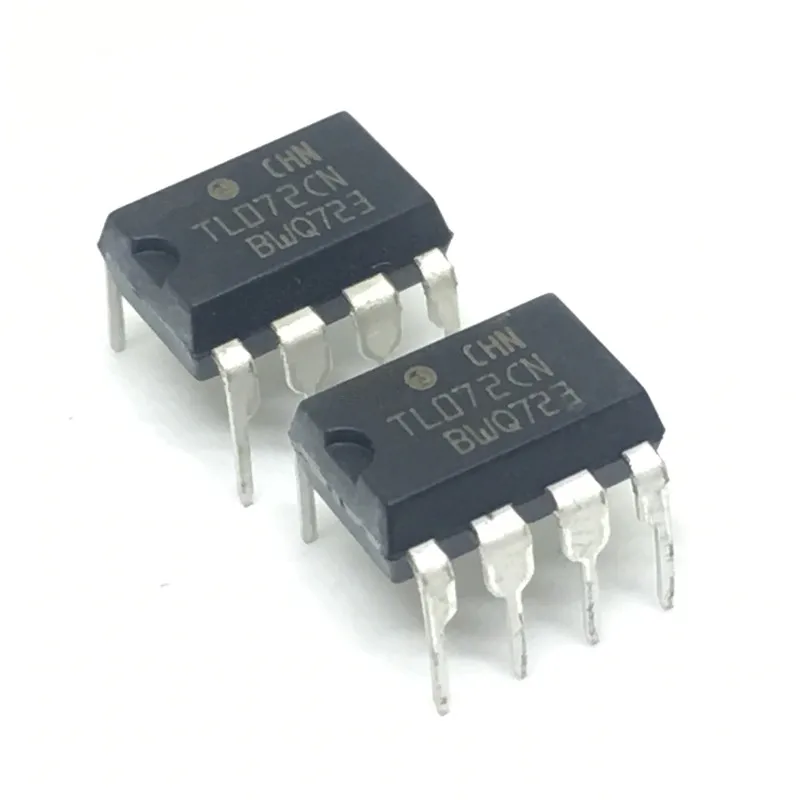10 шт. Бесплатная доставка TL072CN TL072 TL072C TL072CP DIP 8 Операционные усилители двойные