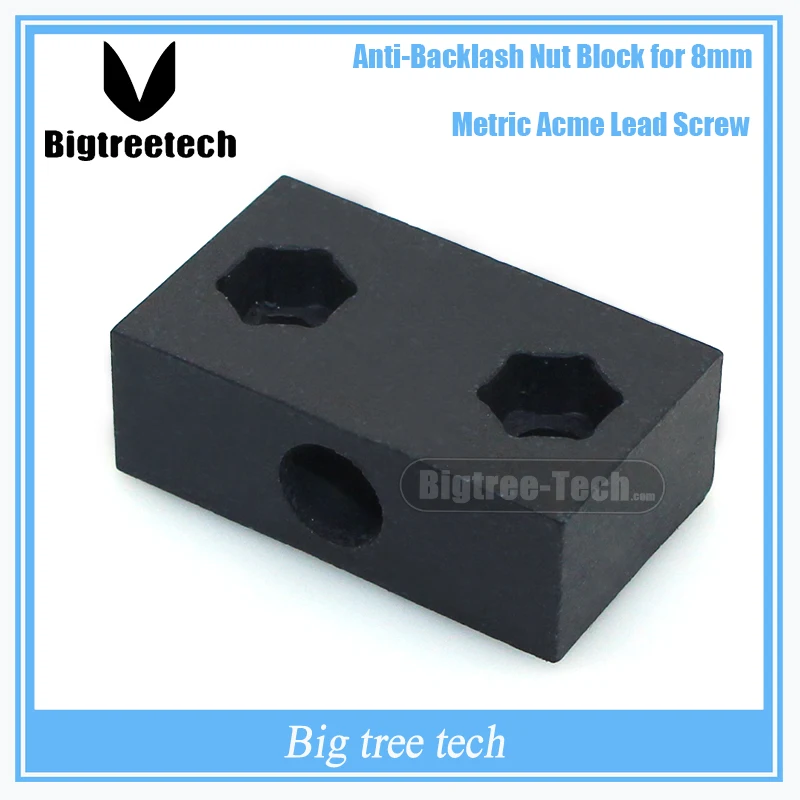 Тефлоновая гайка с ЧПУ блок для T8 8 мм метрических Acme свинцовых винтов Openbuilds C beam 3D