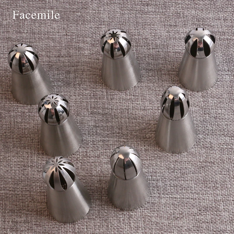 7 шт./компл. шаровые наконечники русские глазурь трубопроводы Кондитерские