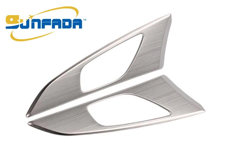 SUNFADA 2 Pcs Stainless Steel Inner Door Handle Decoration Trim Car-covers For MAZDA 3 AXELA Sedan/Hatchback 2017 Car Styling | Автомобили