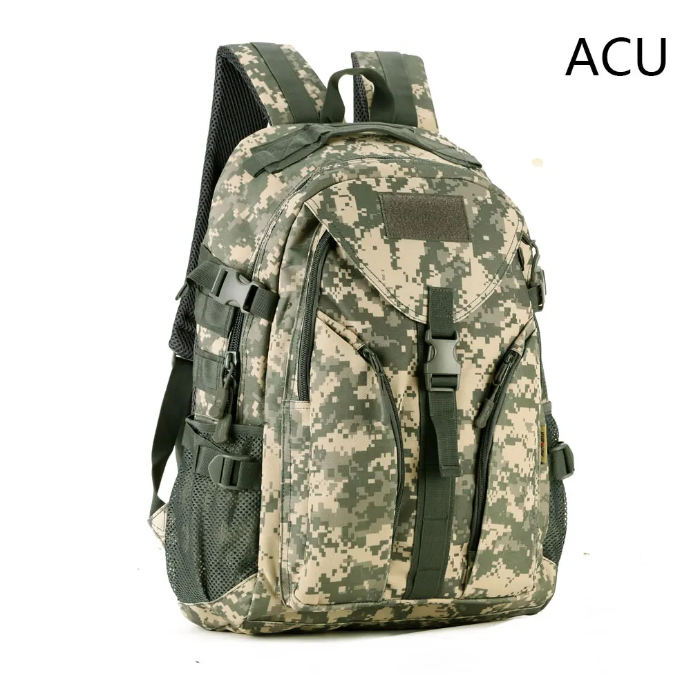 ACU Протектор Плюс 40л тактический рюкзак CS прочный нейлоновый охотничий Камуфляжный военный походный Водонепроницаемый рюкзак унисекс дорожный рюкзак - Цвет: ACU
