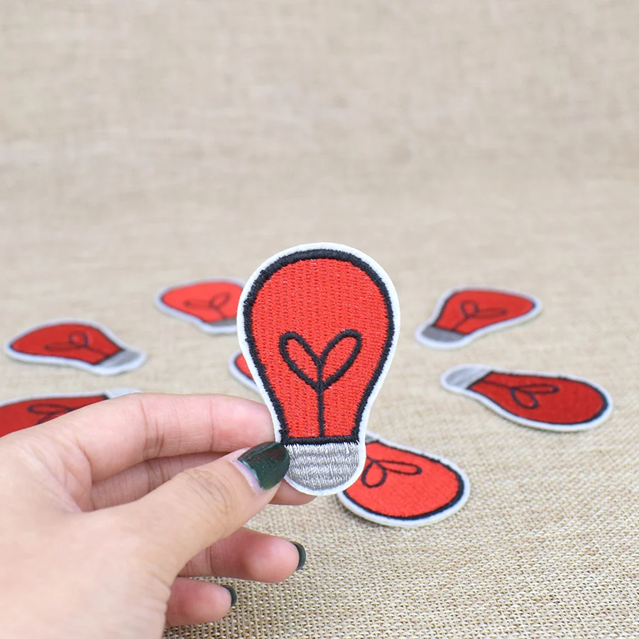 10 шт. светильник с лампочками нашивками для одежды обуви утюга аппликацией