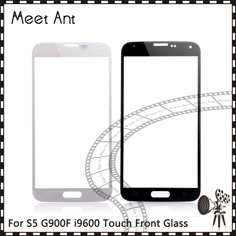 10 шт./лот для Samsung Galaxy S5 I9600 G900 G900F G900H G900I и Mini G800 G800F передняя внешняя стеклянная