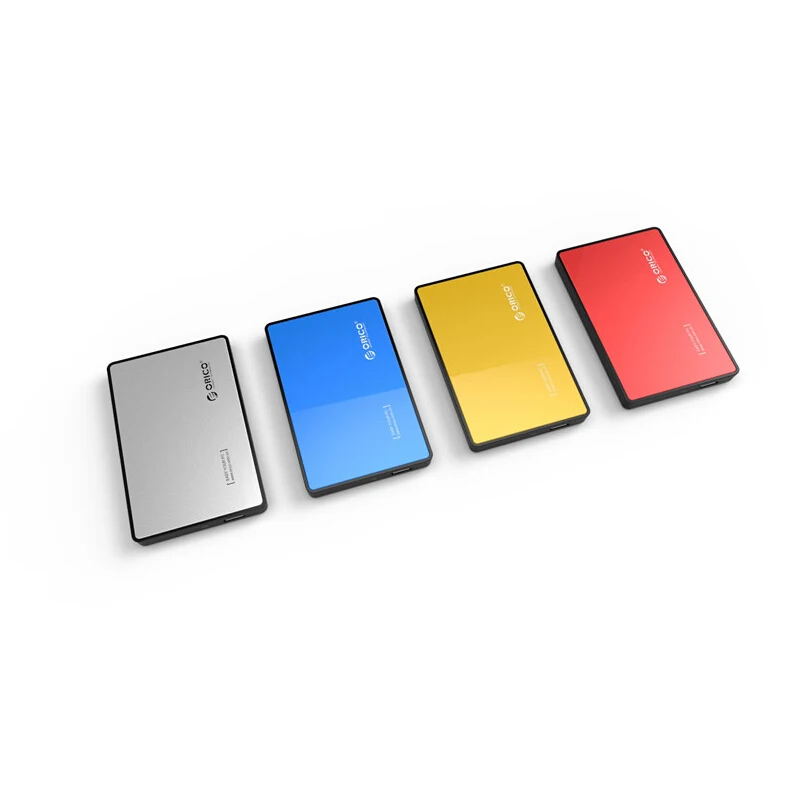 ORICO HDD SSD 2,5 дюймов SATA для USB 3,0 2588US3 без инструментов внешний корпус/чехол для 9,5 мм и 7 мм(не включает HDD