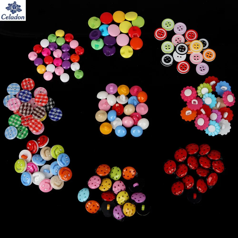 50 шт. разнообразные пуговицы для скрапбукинга 9 15 мм|buttons sewing|clothes accessoriessewing crafts |