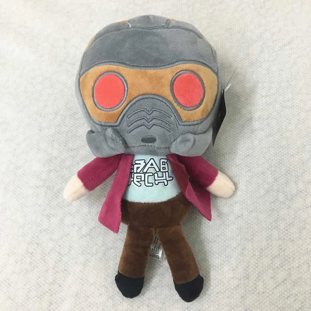 Star Lord 20cm Muti стиль мини милые Мстители Бесконечность войны плюшевые куклы Человек-паук/танос/Железный человек/Treeman/звездный лорд мягкая детская игрушка - Цвет: Star Lord 20cm