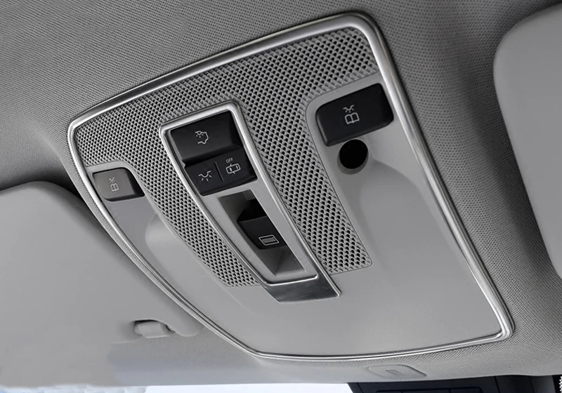 

Car styling Interior Front Reading Light Cover Trim Lamp Frame sticker For Mercedes Benz A/B class GLA X156 CLA C117 Accessories