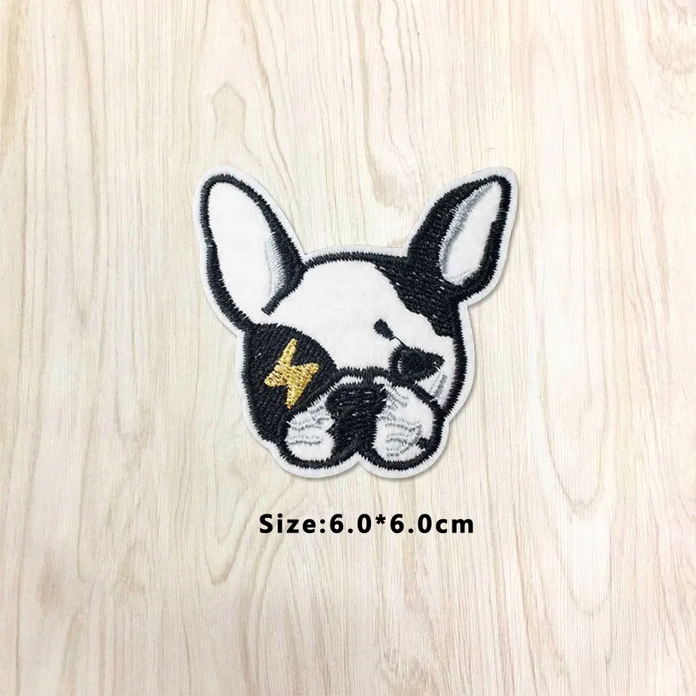 Нашивка с вышивкой для собак Hapi нашивка куртки Байкерский Скелет в стиле панк