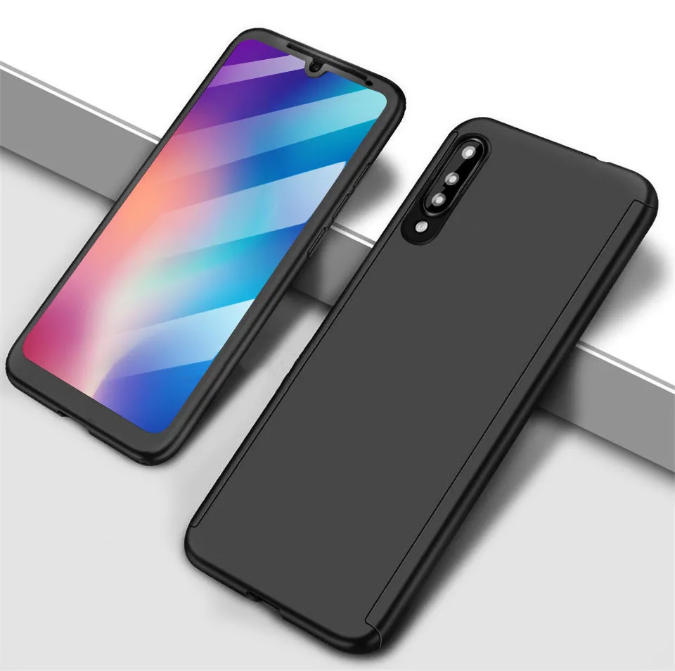Черный Роскошный 360 Полный чехол противоударный чехол для Xiaomi 9T Pro 9 SE Redmi K20 Note 7 5 6 Pro 7A 6A 5A 5Plus K20pro Тонкий чехол Capa - Цвет: Черный