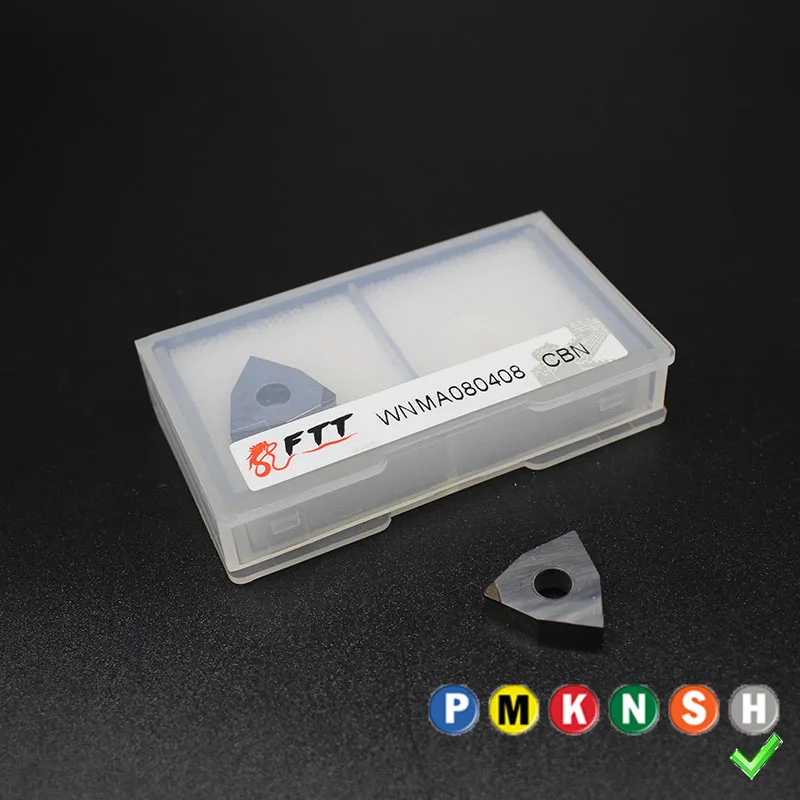 2 шт. WNGA080408 WNMA080408 WNMG080408 CBN HRC&gt= 50 внешние токарные инструменты карбидная вставка