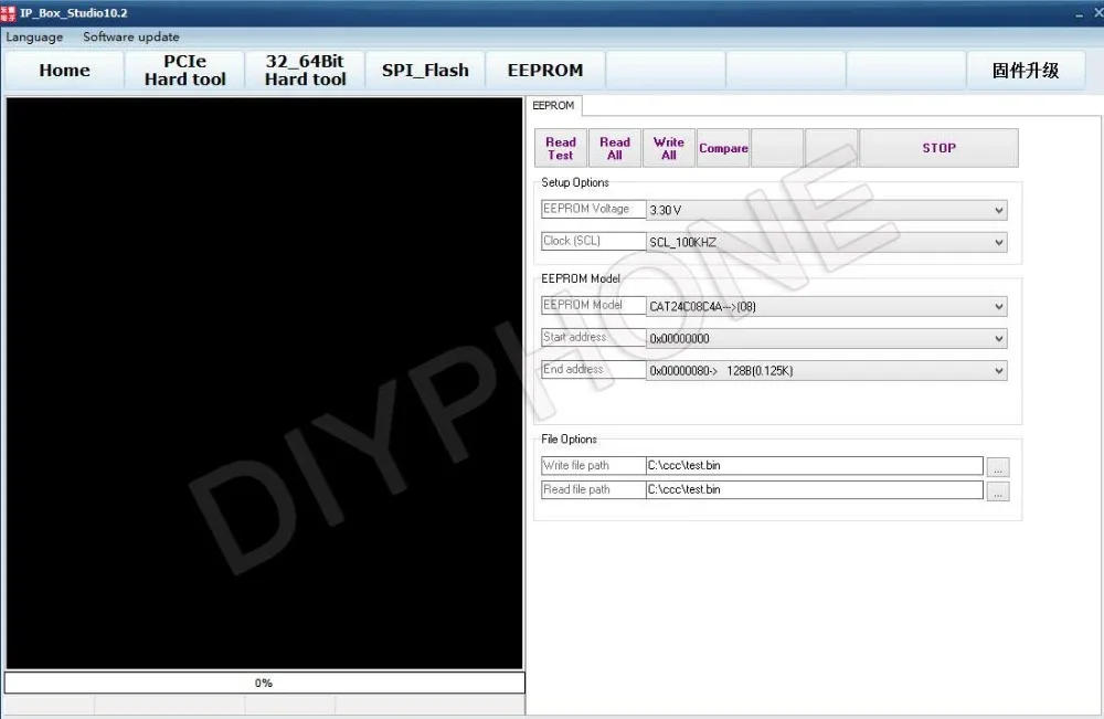 PHONEFIX IP Box 2th новейший IP BOX V2 высокоскоростной NAND Программист SN инструмент для чтения и записи для iPhone 4S 5 5S 6 6P 6S 6SP 7 7P все iPad