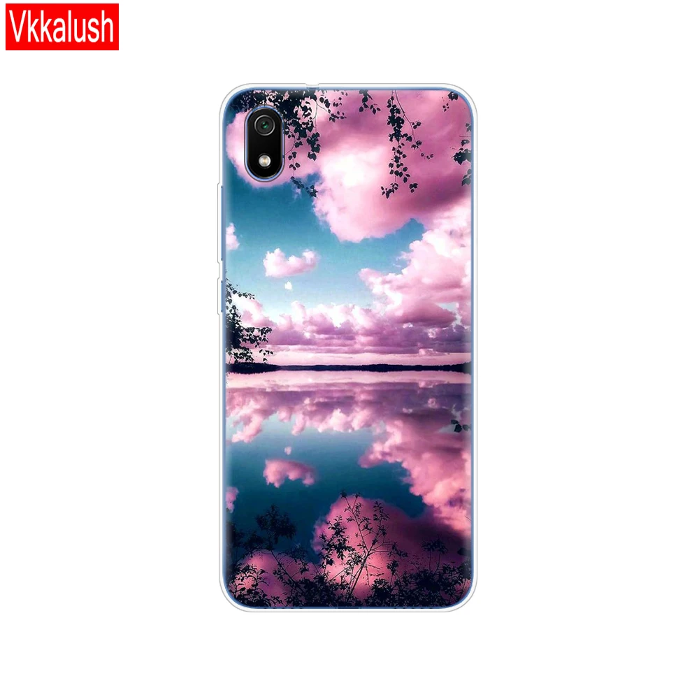 11083 Силиконовый чехол для Xiaomi Redmi 7a, чехол s, полная защита, мягкая задняя крышка из ТПУ для Redmi 7 A, чехол-бампер для телефона - Цвет: 11083