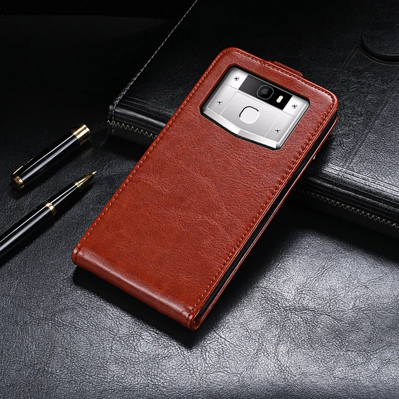 Itgoogo для Oukitel K10000 Pro чехол 5 дюймов высокое качество искусственная кожа флип-кейс
