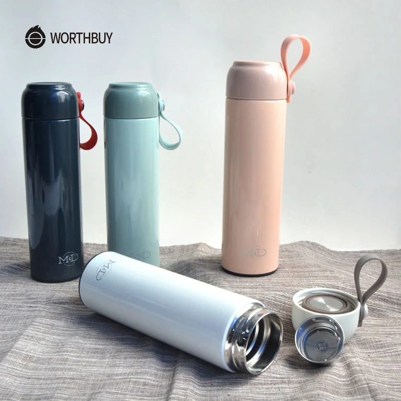 WORTHBUY 304 нержавеющая сталь термос портативный колбы Лабораторные для путешествий