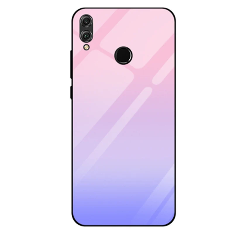 Чехол для Huawei Honor 10 lite однотонный чехол из закаленного стекла телефона чехлы