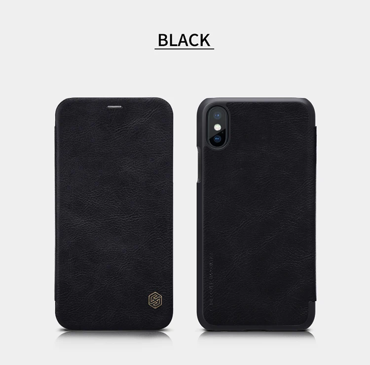 for iPhone X 8 7 6S 6 Plus 5S SE Case Cover Nillkin Retro Luxury PU Flip Leather Wallet Smart Cases for iPhone X 8 7 6S 6 5S SE