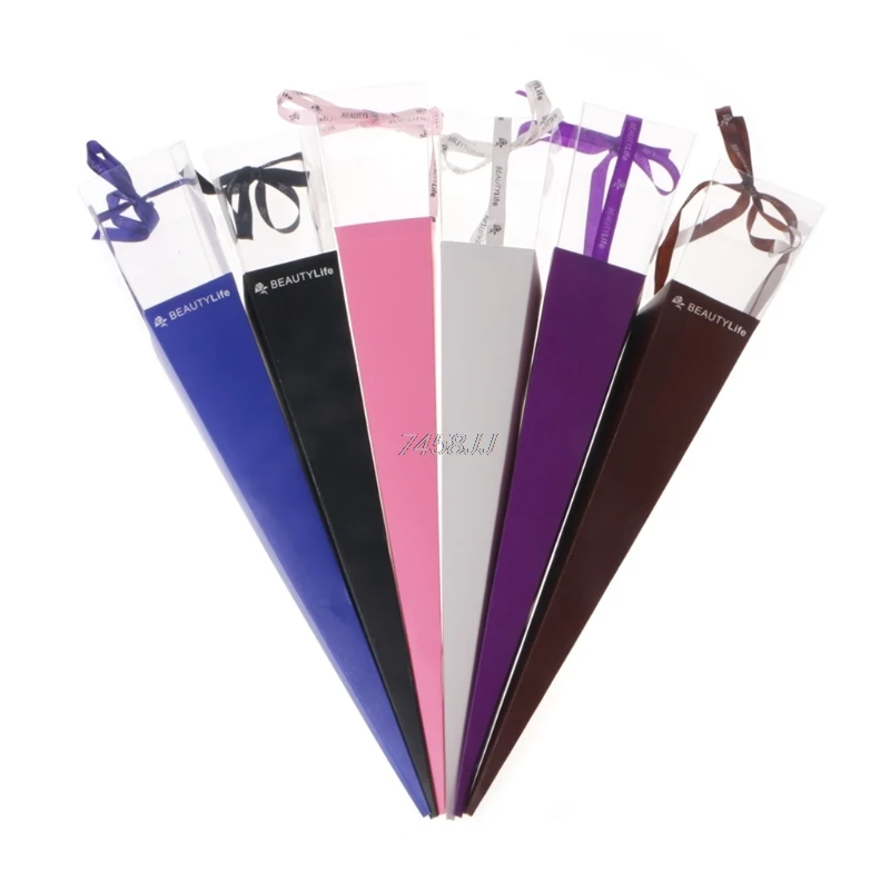 1 шт Элегантный один цветок Роза конус Подарочная коробка День Святого Валентина