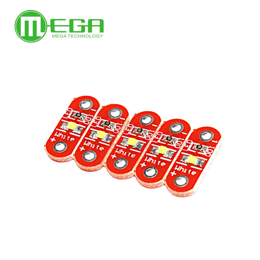 5pcs/lot LilyPad LED-Module | Электронные компоненты и принадлежности