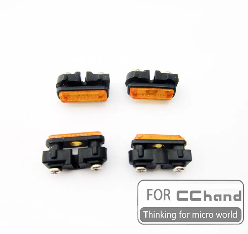 Боковые Поворотные лампы линзы в сборе аксессуары для корпуса 1/10 TAMIYA Hilux Bruiser RC4WD