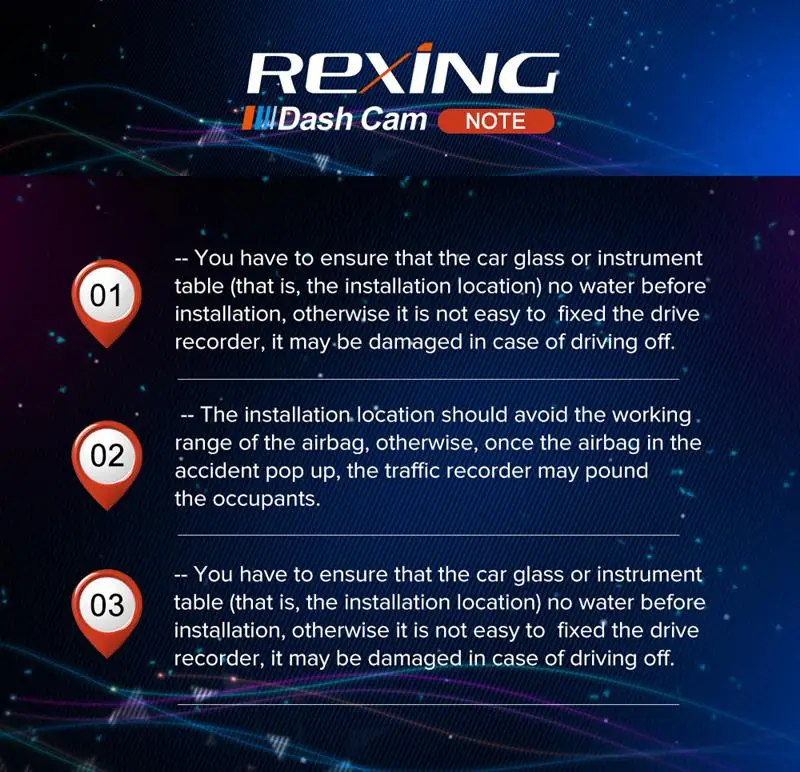 Rexing V68 автомобильный видеорегистратор видеорегистраторы автомобильные FHD 1080 P двойной Камера для автомобилей для вождения Регистраторы DVR
