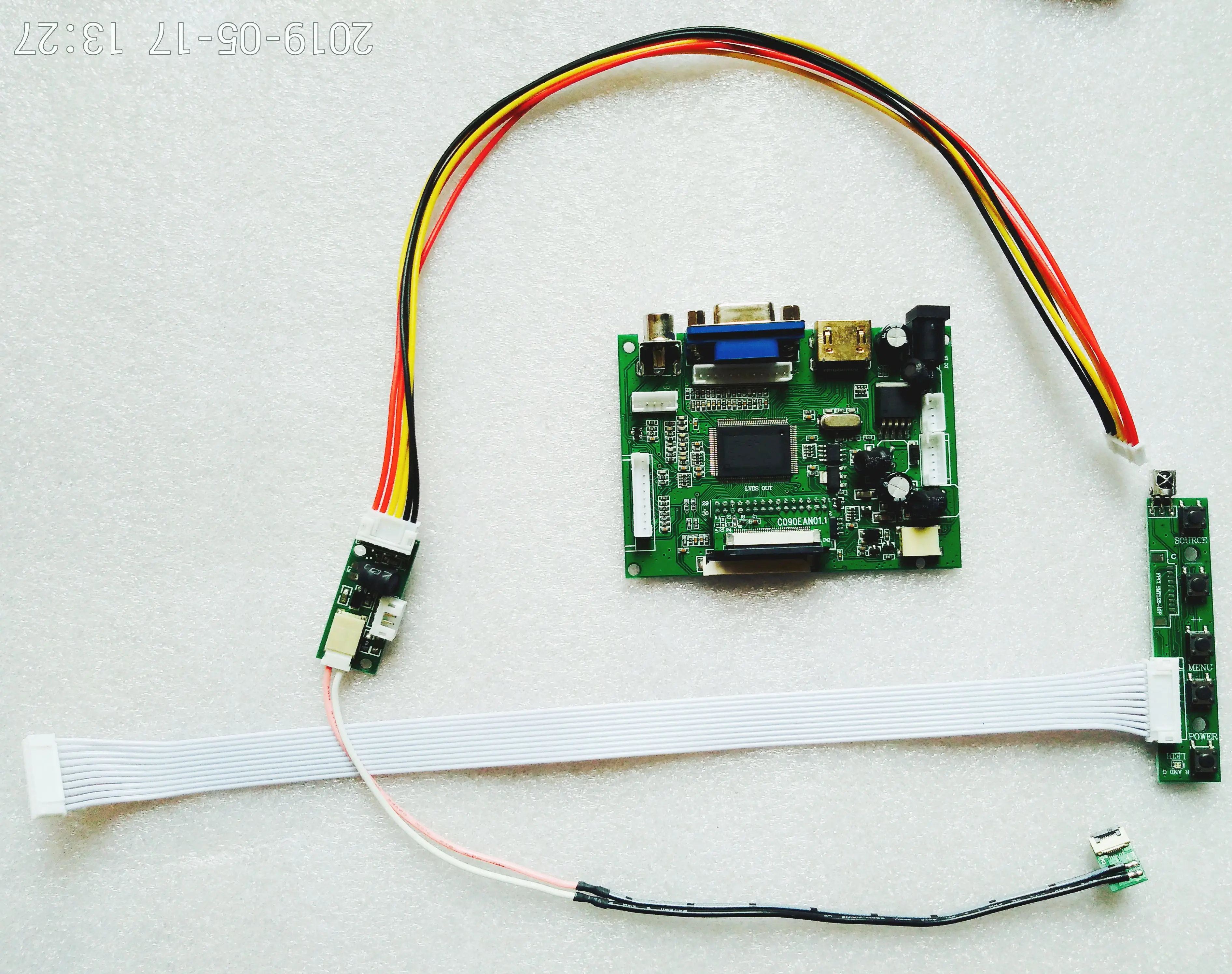 8 дюймов 9 10 1 C090EAN01.1 DJ101IA 07A C080EAN01.3 Carpc DIY 1280*720 680ccd высокая яркость USB сенсорный экран