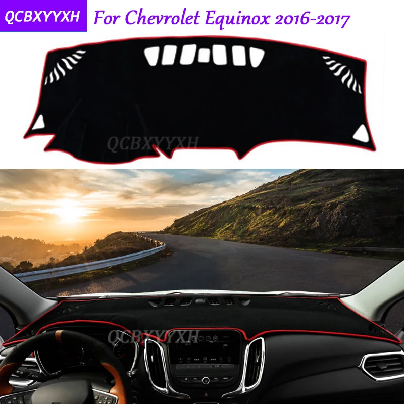Коврик для приборной панели Chevrolet Equinox 2016-2017 защитный коврик интерьера Photophobism