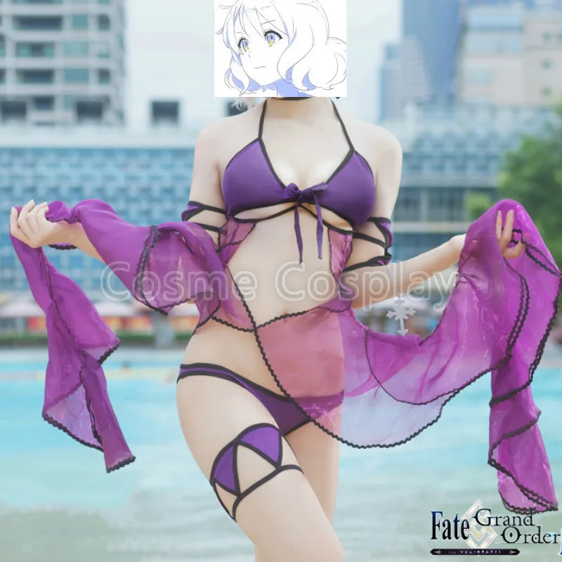 Судьба Grand заказ Жанна д 'Арк косплэй костюм fgo Alter бикини костюмы для косплея