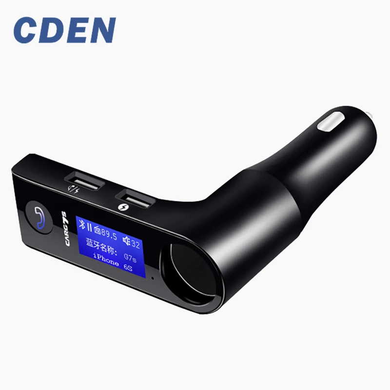 CDEN беспроводной Bluetooth fm передатчик Автомобильный MP3 плеер автомобильное зарядное