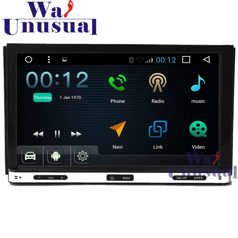 7 &quot2DIN Android 6 0 Авто gps навигация радио стерео универсальный с GPS + WIFI BT DVR зеркальная