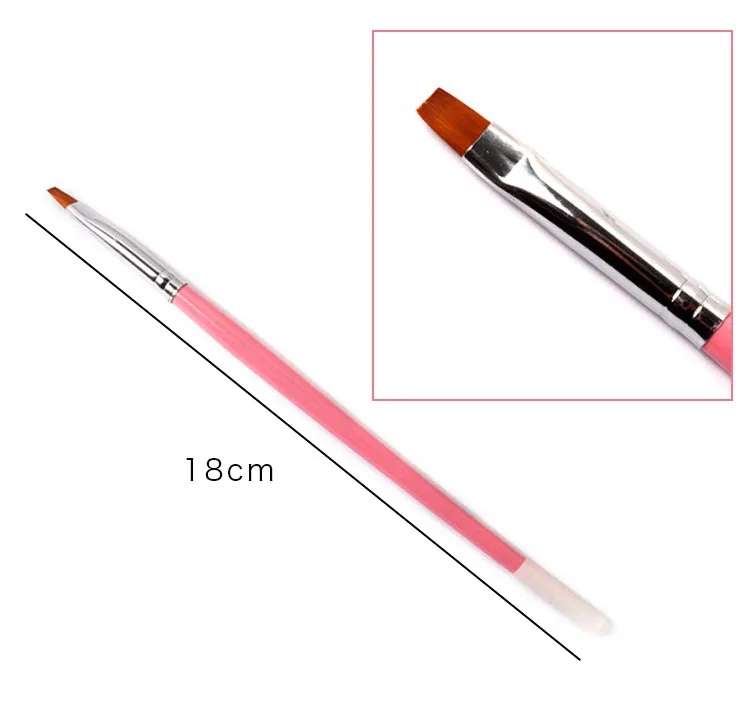 Профессиональная высококачественная акриловая Гелевая Кисть для ногтей