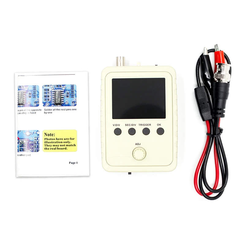 Полностью Собранный DSO FNIRSI-150 15001K DIY цифровой осциллограф комплект с корпусом чехол коробка