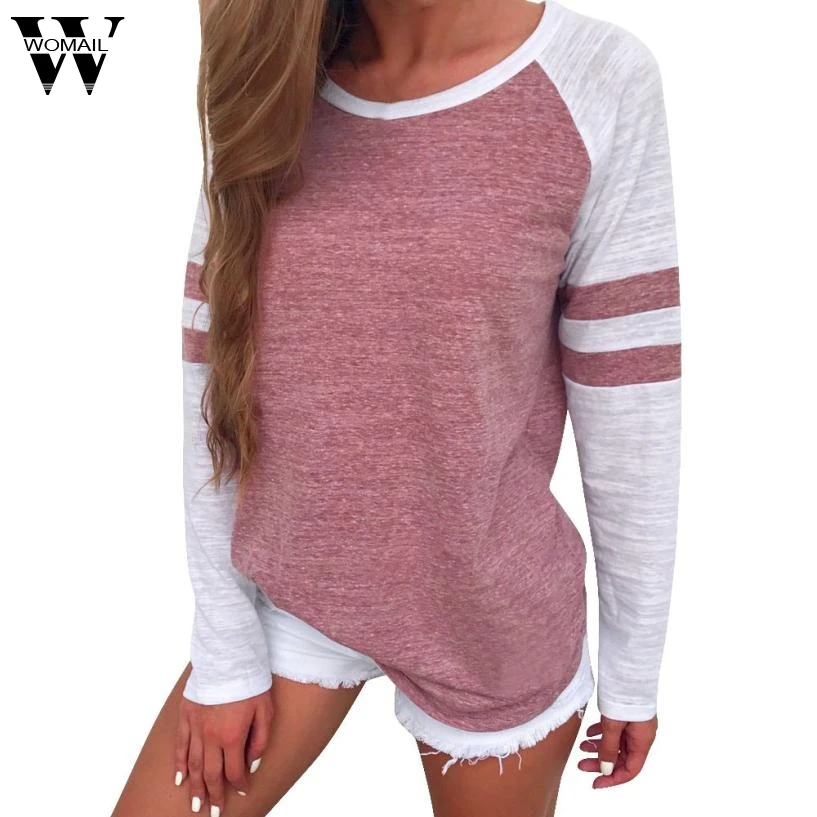 Женская зимняя футболка с длинным рукавом 2017|fashion t shirt|t shirtfashion top |