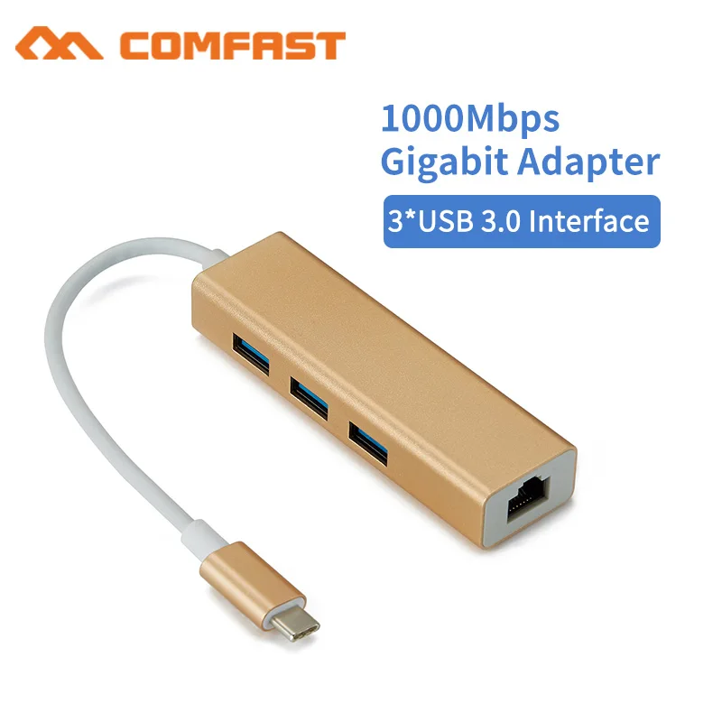 ТВ приставка Comfast USB Ethernet 3 0 2 на RJ45 для Xiaomi Mi Box 3|Сетевые карты| |