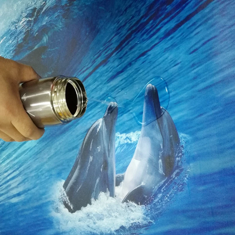 Современная креативная 3D настенная 3d наклейка с изображением деревянного моста