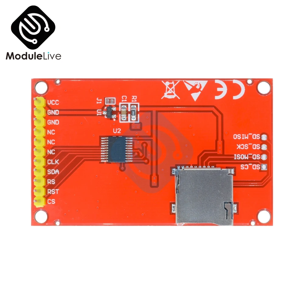 1 8 &quot1 дюймов TFT ЖК дисплей модуль ST7735S контроллер 128x160 8051 / AVR PIC /ARM/STM32 плата привода
