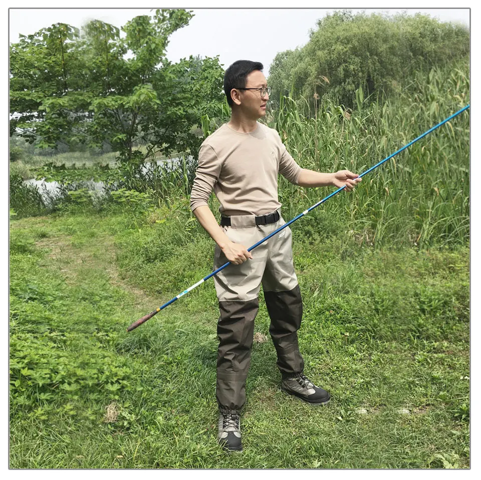 Fly Fishing Waders Pants Outdoor Hunting Wading Pants and Shoes Aqua Sneakers Rubber Sole Fishing Boots Rock Shoes FYR1
