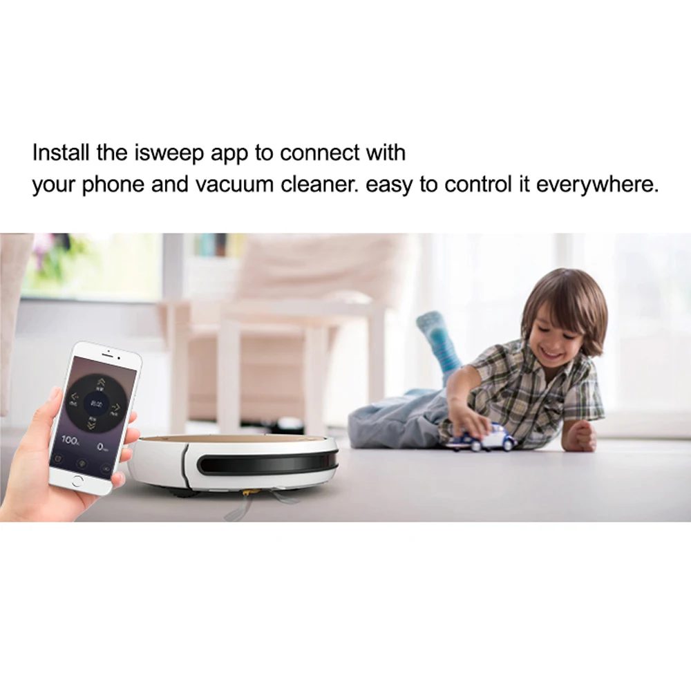 Isweep X3 робот пылесос APP Управление мокрой и сухой шваброй Smart бытовой техники