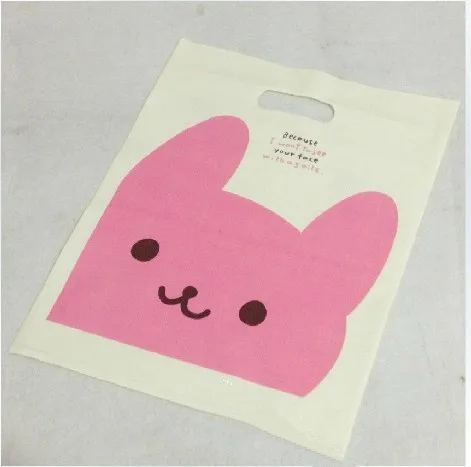 

Factory pirce custom logo resealable decorative plastic bag with handle