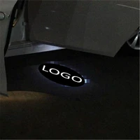 jxf car lights signal decorative lamp accessories for maserati lada mahindra door hd welcome led laser logo ghost shadow warning