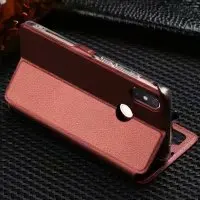 Чехол для Xiaomi Mi A2 Lite откидной из 5 84 искусственной кожи с окошком телефона